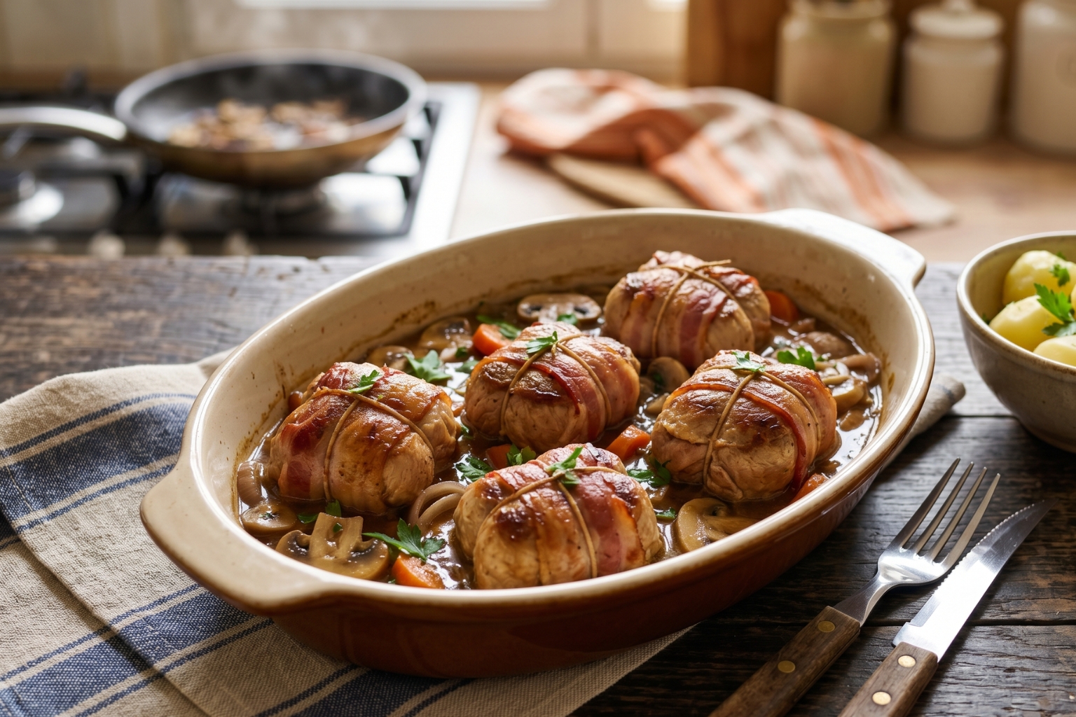 Comment réchauffer des paupiettes de veau