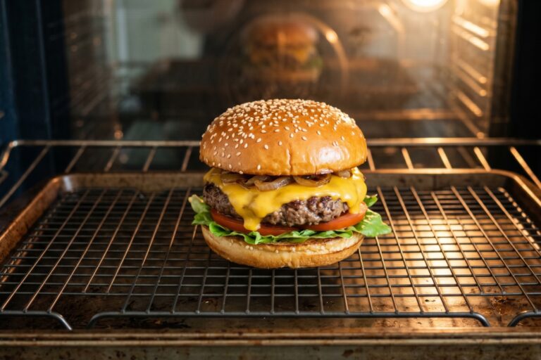 Comment réchauffer un burger