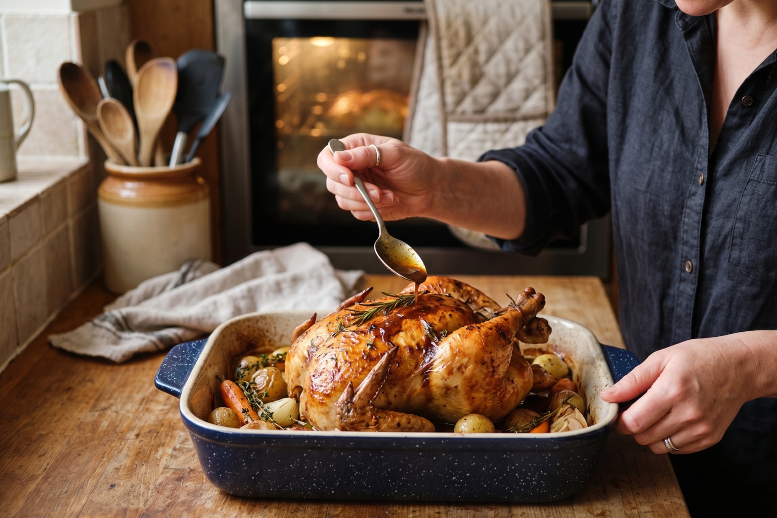 Comment réchauffer un poulet rôti