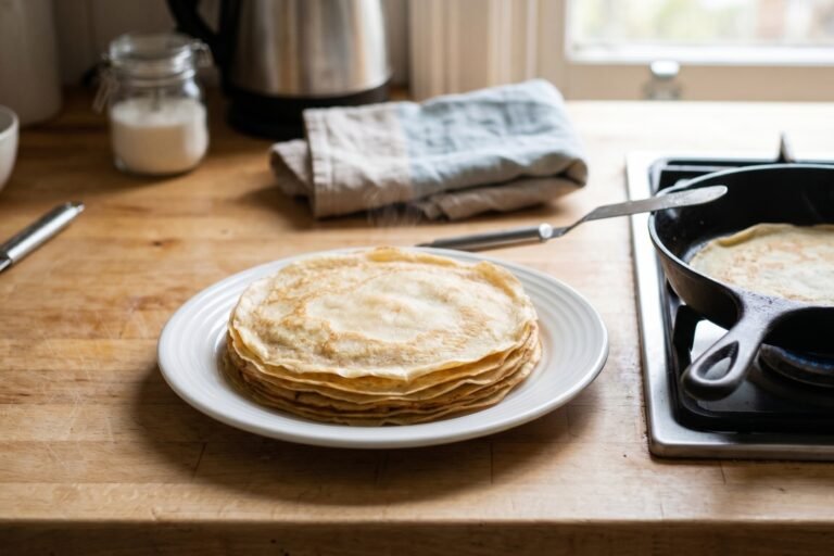 Comment réchauffer des crêpes