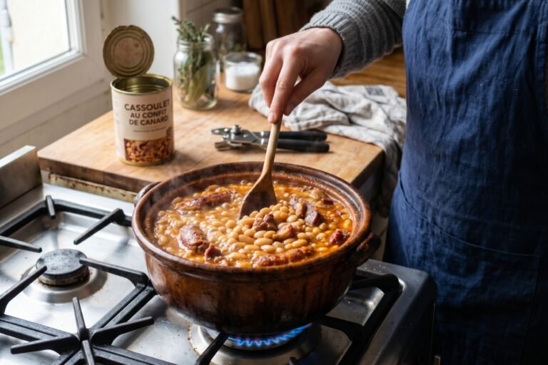 Comment réchauffer un cassoulet en conserve