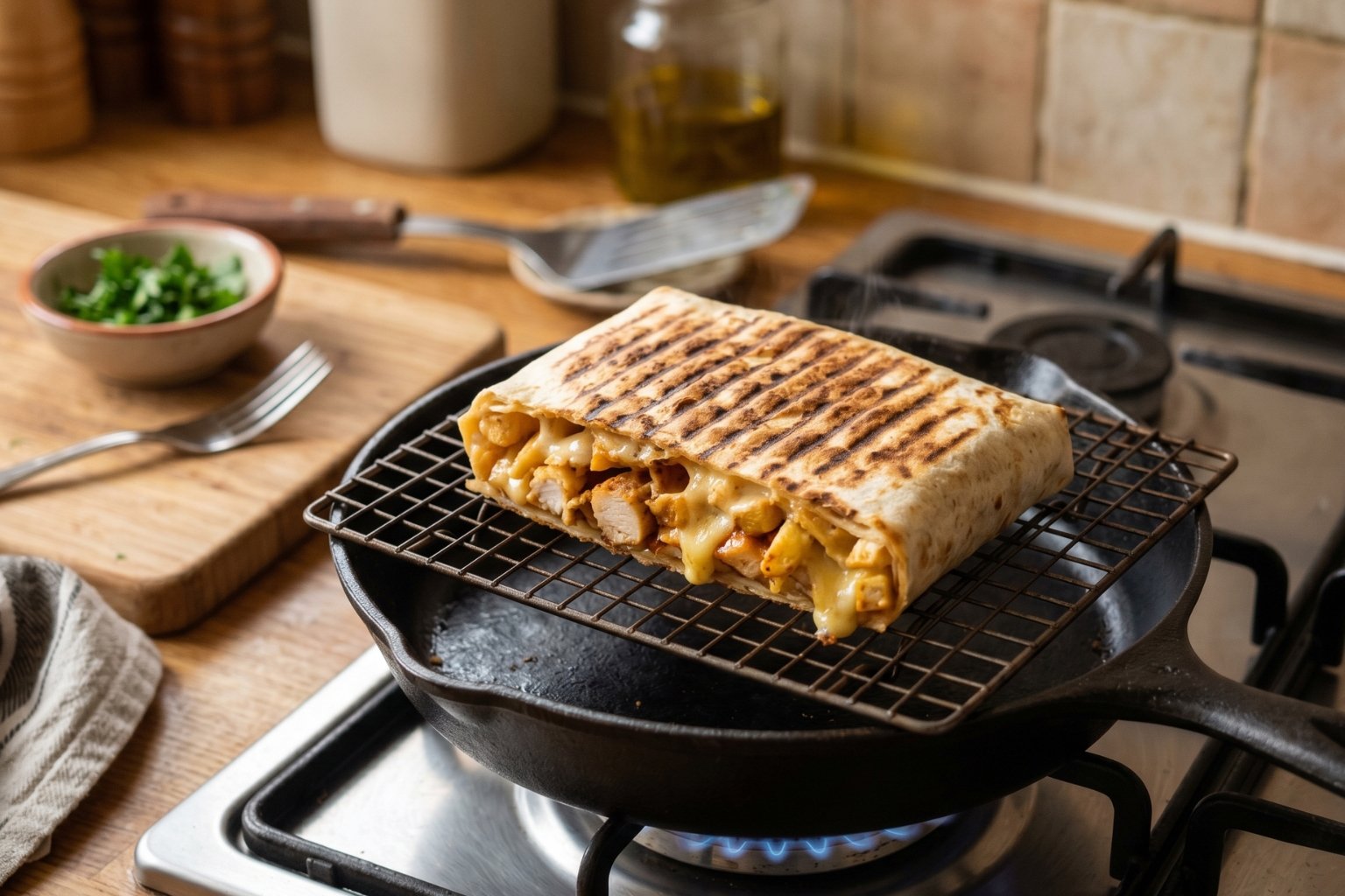 Comment réchauffer un tacos