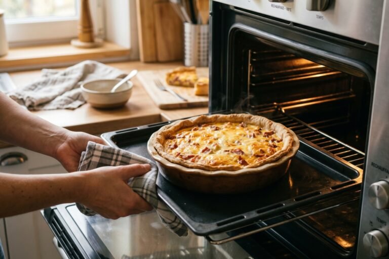 Comment réchauffer une quiche