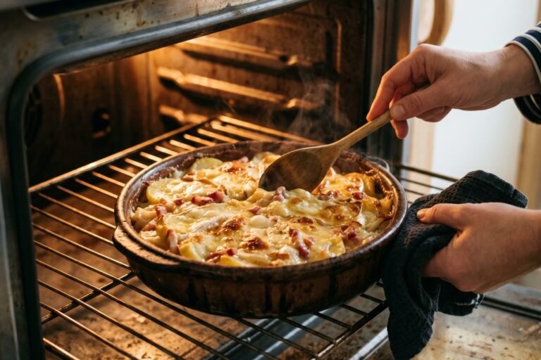 Comment réchauffer une tartiflette